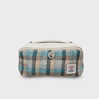 Image for Islander Toiletry Bag with HARRIS TWEED - Islander Tartan