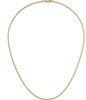 Image for 18" 14k gold box chain 1mm