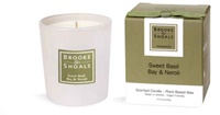 Image for Brooke and Shoals Sweet Basil Bay and Neroli Candle