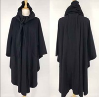 Image for Jimmy Hourihan Wool and Cashmere Irish Cape, Black