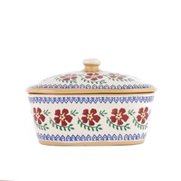Image for Nicholas Mosse Old Rose Covered Butter Dish