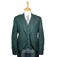 Argyll Jacket and Vest Huntly Green Tweed