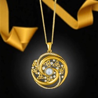 Image for 14K Gold Vermeil Arian Pendant