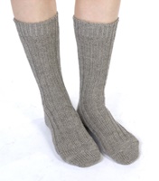 Image for Kerry Woollen Mills Organic Wool Socks, Oatmeal