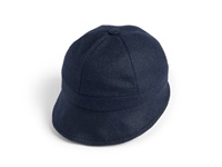 Image for Hanna Hats Slieve League Tweed Hat, Dark Blue Tweed