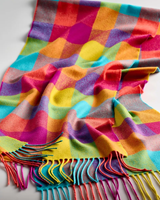 Image for Avoca Handweavers Wide Merino Scarf, Circus