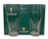 Image for Guinness Embossed Gravity Pint Glass 2 Pack