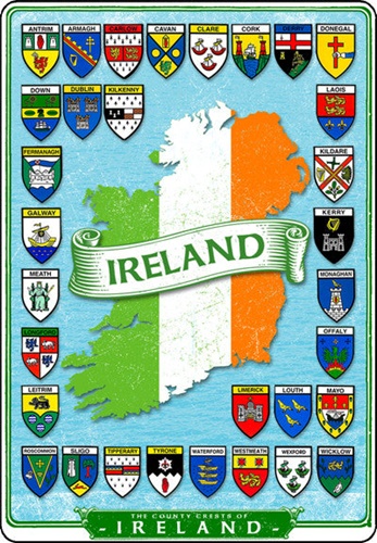 Image for Irish County Stickers