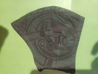 Image for Patrick Francis Celtic Adult Barrier Mask, Green/ Black