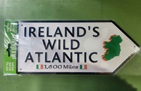 Image for Metal Road Sign Wild Atlantic