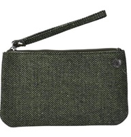 Image for Bili Celtic The Herringbone Tweed Purse, Green