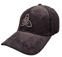 Image for Black Celtic Knot Corduroy Cap