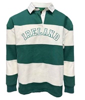Image for Green and Cream Rugby Sweater