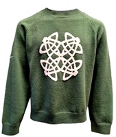 Image for Green Celtic Knot Sweater