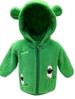 Image for Flaherty Baby Full Zip Fleece in Emerald Green