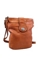 Image for Irish Torc Leather Bag, Tan by Lee River