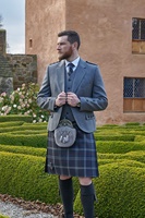 Image for Crail Tweed Kilt Jacket and Vest Graphite