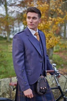 Image for Crail Tweed Kilt Jacket and Vest Twilight