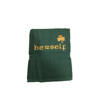 Image for Irish Shamrock Herself Bath Towel