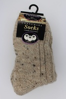 Grange Craft Connemara Tweed Socks, Oatmeal
