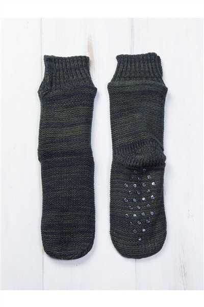 Image for Lee Valley Donegal Fleece Lined Socks- Irish Blackberry