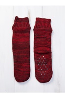 Image for Lee Valley Donegal Fleece Lined Socks- Fuschia