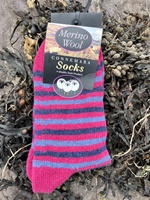 Image for Grange Craft Merino Stripes Socks, Spire