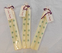 Image for The Celtic Swirl Taper Candle Twin Pack, Gold