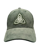 Image for Celtic Knot Cord Baseball Cap in Green