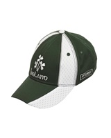 Image for Three Shamrocks Crest Baseball Cap in Emerald