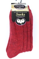 Image for Grange Craft Connemara Tweed Socks, Red