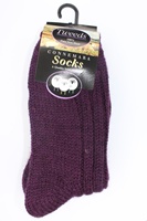 Image for Grange Craft Connemara Tweed Socks, Burgundy