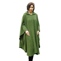 Image for Kerry Woollen Mills Tara Cape - Irish Green