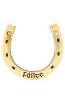 Image for Brass Horse Shoe, Failte