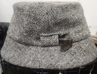 Image for Hanna Hats Wee Thatch Tweed Hat - Tan and Gray
