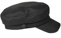 Image for Hanna Hats Tweed Skipper Cap - Denim