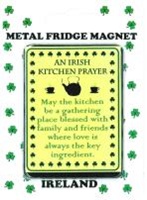 Image for An Irish Kitchen Blessing Metal Fridge Magnet