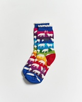 Image for Rainbow Sheep Ankle Socks