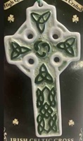 Image for Ceramic Celtic Cross Ornament
