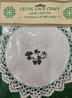 Image for Celtic Lace Handcrafted Round Cotton Doily