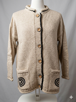 Image for Tivoli Linen & Cotton Swirl Cardigan