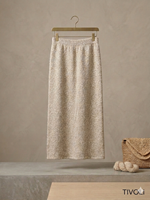 Image for Tivoli Irish Linen and Cotton Plain Skirt