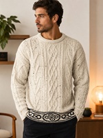 Image for Tivoli Acrylic Sweater in Beige - 2509