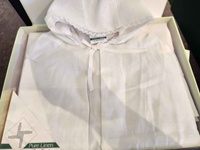 Image for Christening/Baptism Linen Cloak