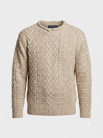 Image for Irish Linen and Cotton Sweater by Tivoli Ireland