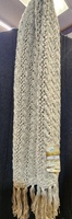 Cotton and Linen Tivoli Fringe Scarf