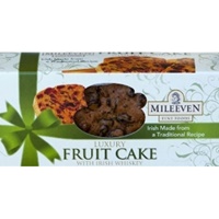 Mileeven Luxury Fruit Cake with Irish Whiskey 400g