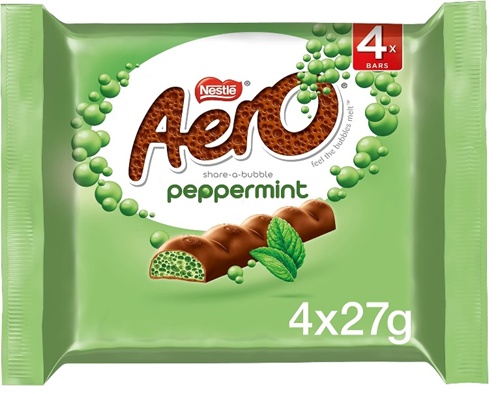 Image for Aero Peppermint Chocolate Bar 4 Pack