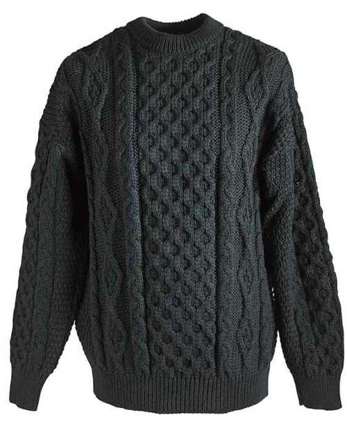 Image for Latchfords of Ireland Crew Sweater, Blackwatch