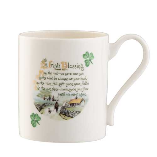 Image for Belleek Classic Irish Blessing Mug